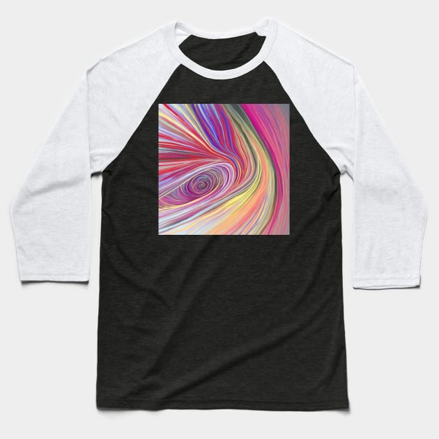 EXTRA - Pure Abstract 3 Baseball T-Shirt by benheineart